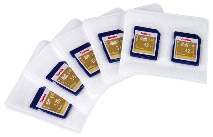 Selbstklebende Hüllen "SD", 5er-Pack 