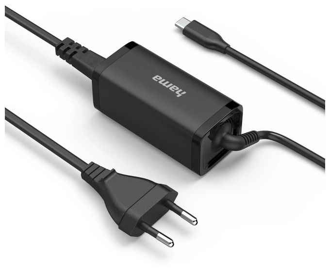 Universal-USB-C-Notebook-Netzteil, GaN, Power Delivery (PD), 5-20V/45W 