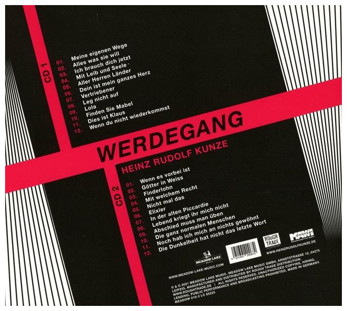 Heinz Rudolf Kunze - Werdegang (2 CD) 