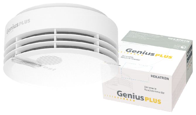  Genius Plus Rauchmelder (Weiß) 