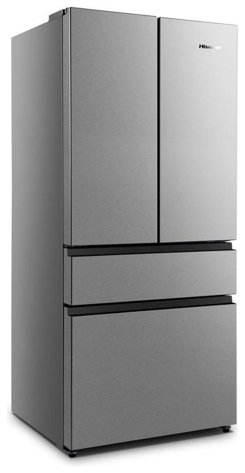 Side-by-Side Kühl-/ Gefrierkombination French Door 302 l / 128 l 310 kWh NoFrost 1817 mm x 794 mm  RF540N4SBI2 (Grau, Edelstahl) 