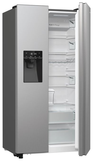 Side-by-Side Kühl-/ Gefrierkombination 376 l / 190 l 323,96 kWh NoFrost 1786 mm x 915 mm  RS566N4IEX (Grau) 