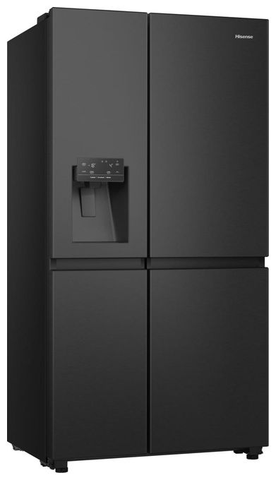Side-by-Side Kühl-/ Gefrierkombination 417 l / 200 l 221 kWh NoFrost 1790 mm x 910 mm  RS818N4TFC (Schwarz) 