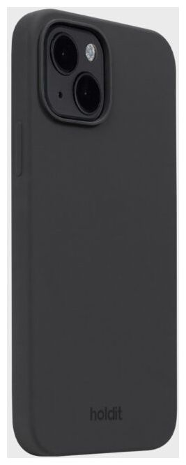 Cover für Apple iPhone 15  Silicone Case (Schwarz) 