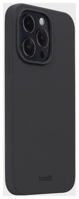 Cover für Apple iPhone 15 Pro  Silicone Case (Schwarz) 