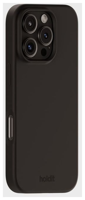 Cover für Apple iPhone 16 Pro  Silicone Case (Schwarz) 