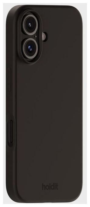 Cover für Apple iPhone 16  Silicone Case (Schwarz) 