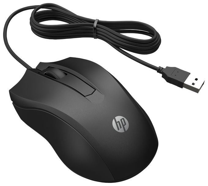 1600 DPI Büro Maus Optisch  100 (Schwarz) 