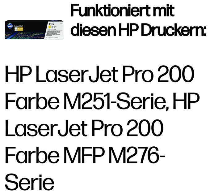 Druckerpatronen Gelb Nr.131A 