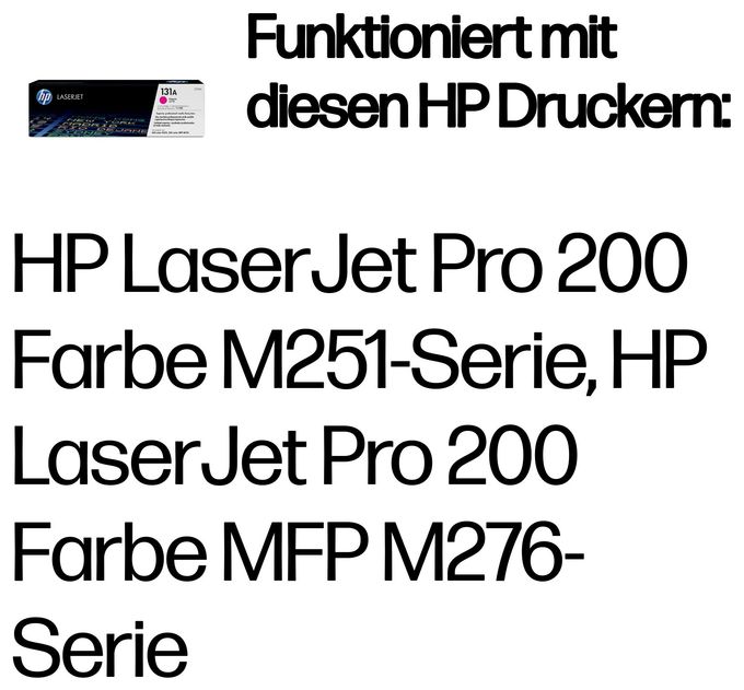 Druckerpatronen Magenta Nr.131A 