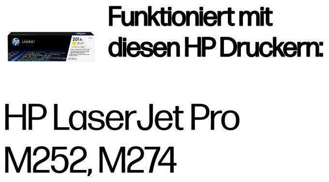 Druckerpatronen Gelb Nr.201A 