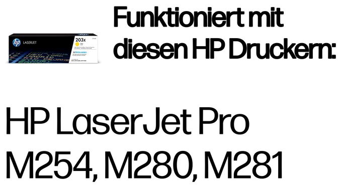Druckerpatronen Gelb Nr.203X 