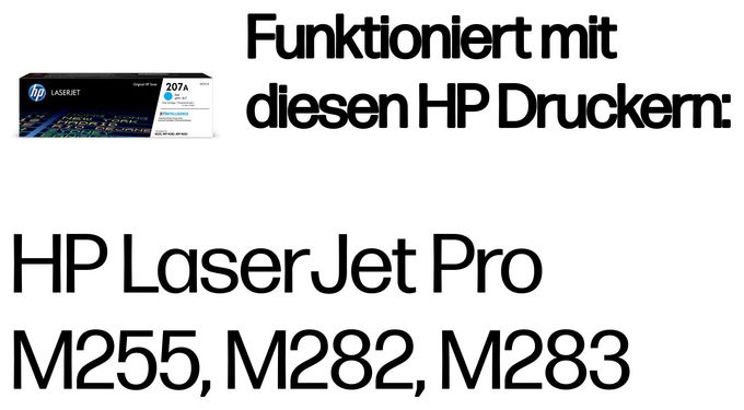 originale Druckerpatronen Cyan Nr.207A 