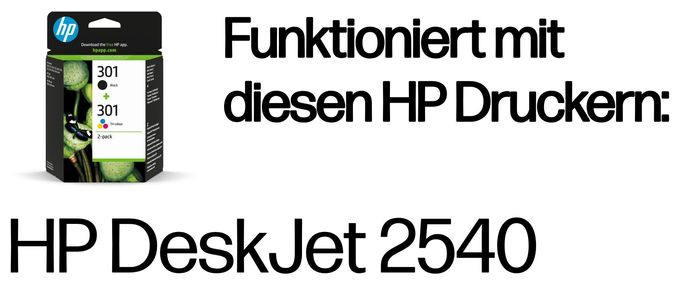 Druckerpatronen Schwarz, Cyan, Magenta, Gelb 3 ml 170 Seiten Nr.301 