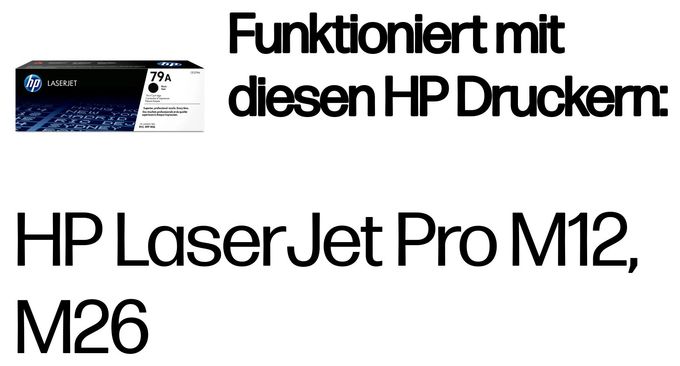 Druckerpatronen Schwarz Nr.79A 