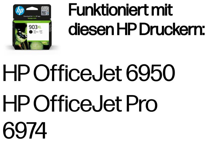Druckerpatronen Schwarz 20 ml 750 Seiten Nr.903XL 