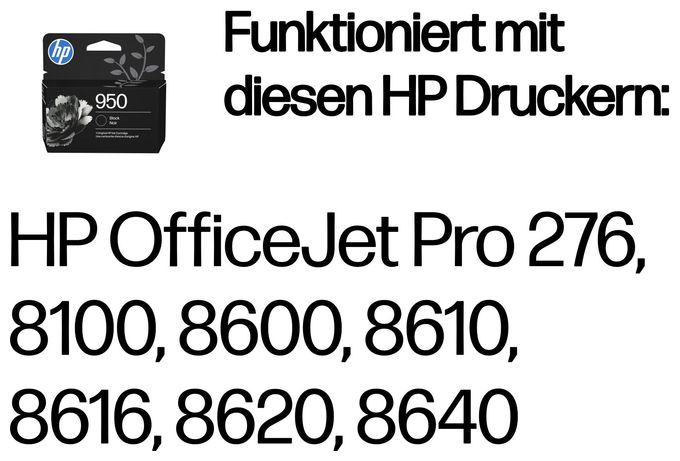 originale Druckerpatronen Schwarz 1000 ml 1000 Seiten Nr.950 
