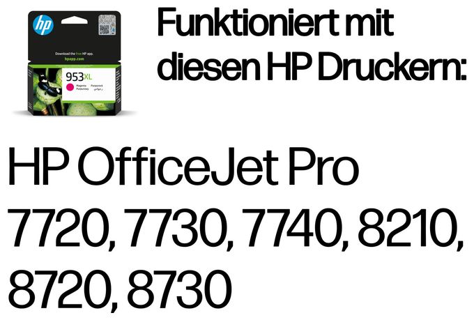 Druckerpatronen Magenta 18,5 ml Nr.953XL 