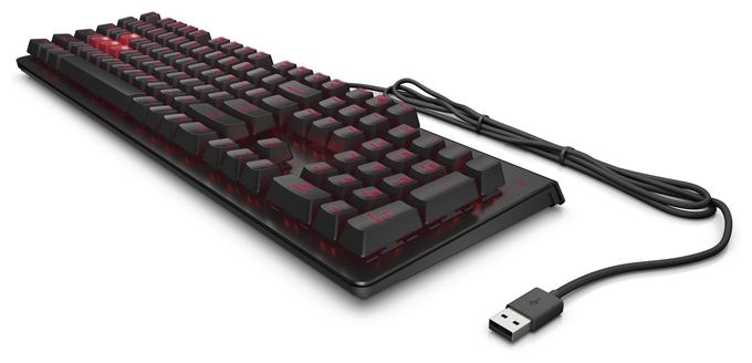 Gaming Tastatur USB  Omen Encoder (Schwarz) 