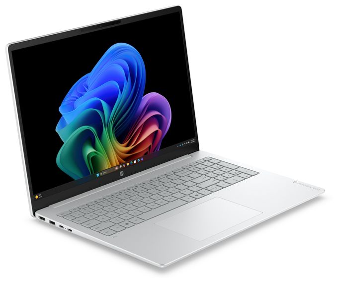 2K Ultra HD Notebook 40,6 cm (16 Zoll) 1920 x 1200 Pixel 512 GB SSD Windows 11 Home Qualcomm Snapdragon max. 2,97 GHz  OmniBook 3 16-bz0610ng (Grau, Silber) 
