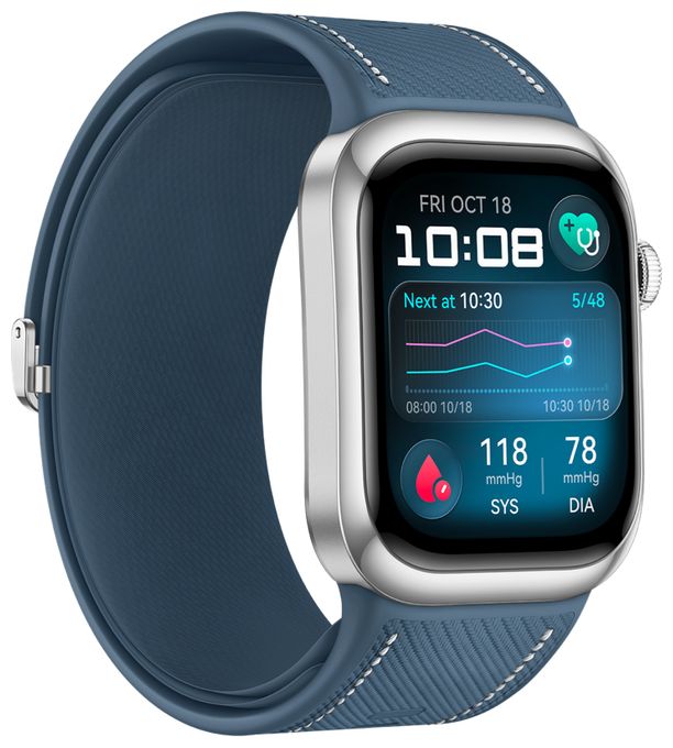 Digital 38 mm Smartwatch Rechteckig IP68 347 ppi  Watch D2 (Aluminium) 