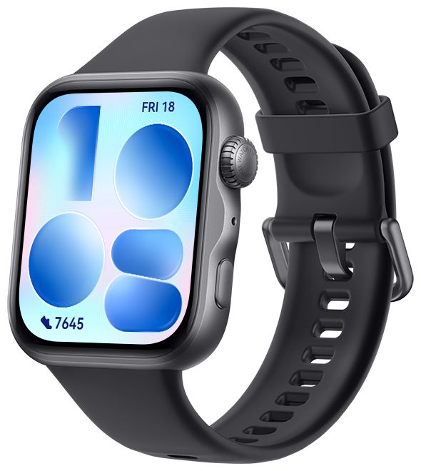 Digital 42.9 mm Smartwatch Rechteckig IP6X 240 h 347 ppi  Watch Fit 5 (Schwarz) 
