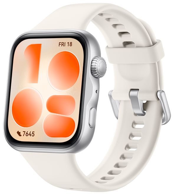 Digital 42.9 mm Smartwatch Rechteckig IP6X 240 h 347 ppi  Watch Fit 5 (Silber) 