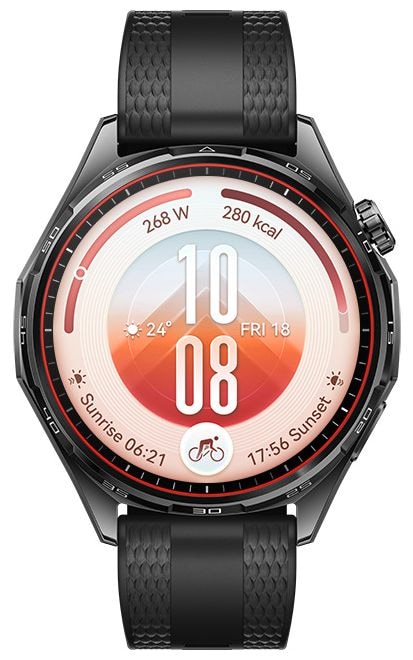 46 mm Smartwatch Rund IP68, IP69 21 h 317 ppi  Watch GT 7 (Schwarz) 
