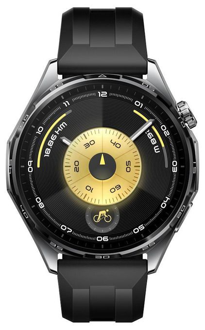 Digital 41 mm Smartwatch Rund IP68, IP69 336 h 352 ppi  Watch GT6 (Schwarz) 