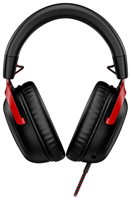 Over-Ear Gaming Kopfhörer kabelgebunden USB Typ-C  Cloud III Gaming (Schwarz/Rot) 