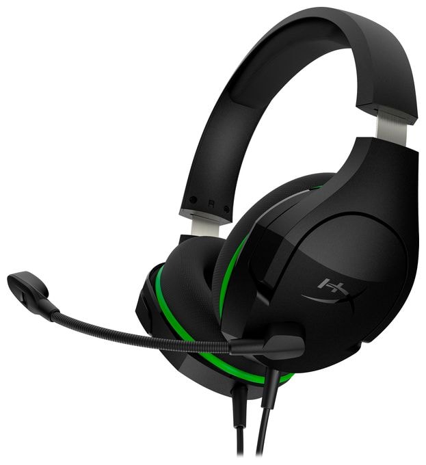 Ohraufliegender Kopfhörer Kabelgebunden  CloudX Stinger Core Gaming (Schwarz, Grün) 