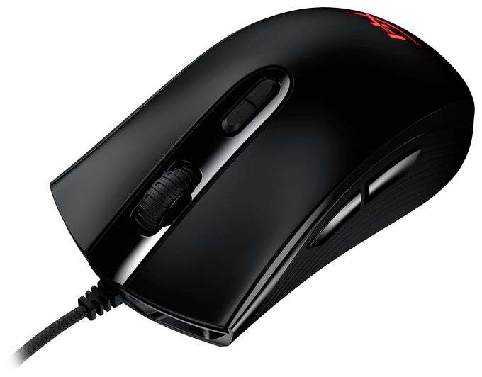 6200 DPI Gaming Maus Optisch  HyperX Pulsefire Core (Schwarz) 
