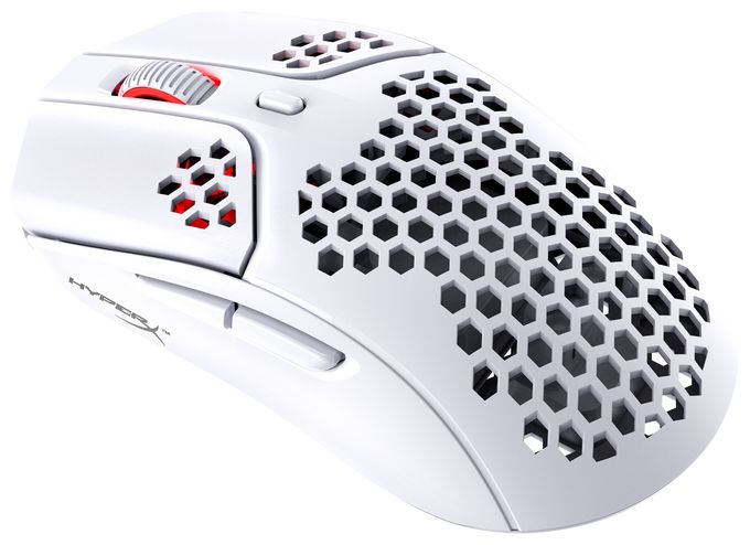 16000 DPI Gaming Maus Optisch  HyperX Pulsefire Haste (Weiß) 