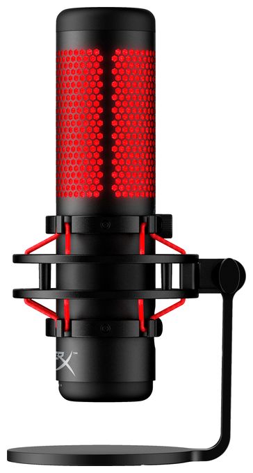 Kabelgebunden PC-Mikrofon USB  QuadCast (Rot) 