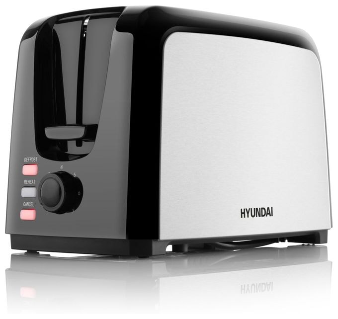 Toaster 750 W 2 Scheibe(n) 7 Stufen  TO304 (Schwarz, Edelstahl) 