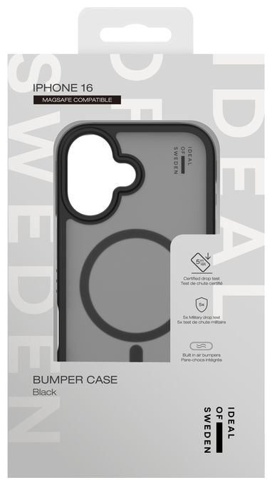 Cover für Apple iPhone 16  IDBPCMS-I2461-01 (Schwarz) 