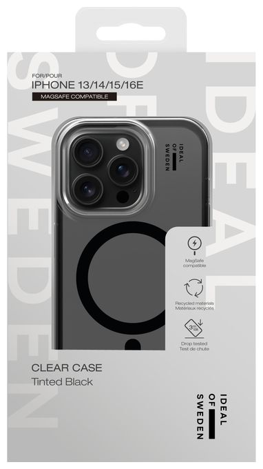 Cover für Apple iPhone 13/14/15/16E  IDCLCMS-I2361-470 (Schwarz) 