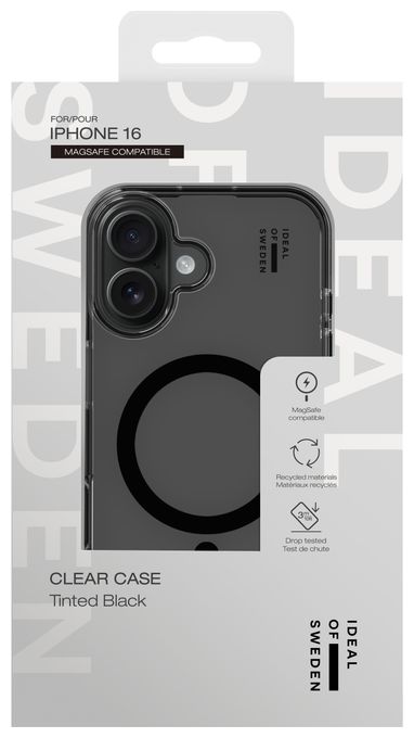 Cover für Apple iPhone 16  IDCLCMS-I2461-470 (Schwarz) 