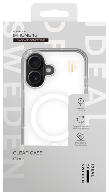 Cover für Apple iPhone 16  IDCLCMS-I2461-471 (Transparent) 
