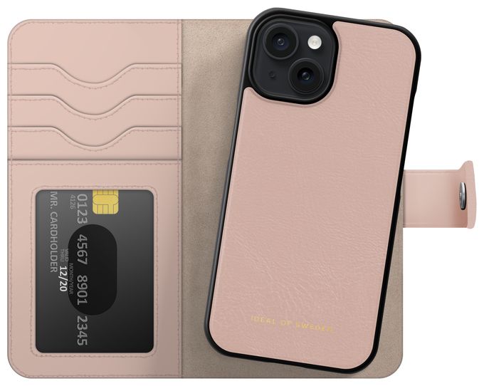 Geldbörsenhülle für Apple iPhone 15  IDMWP-I2361-51 (Pink) 