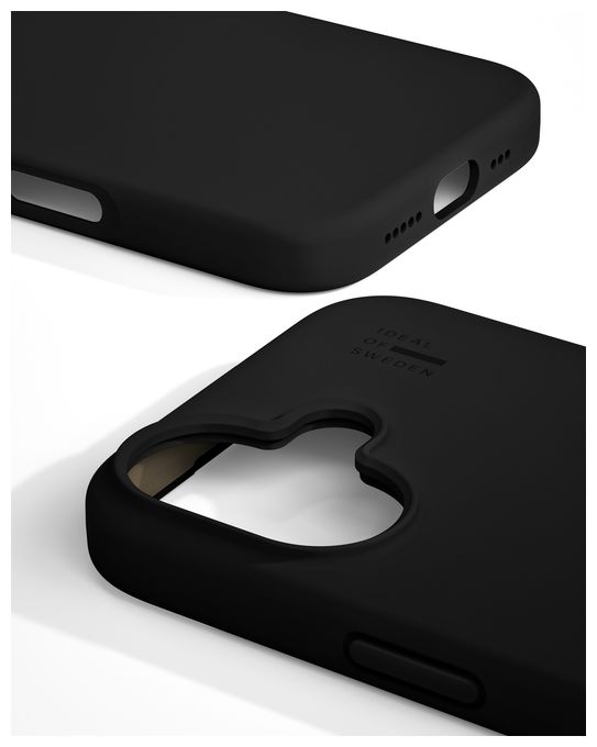 Silicone Case MagSafe Cover für Apple iPhone 17 (Black) 