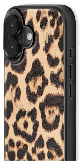 Vegan Leather Case MagSafe Cover für Apple iPhone 17 (Timeless Leo) 