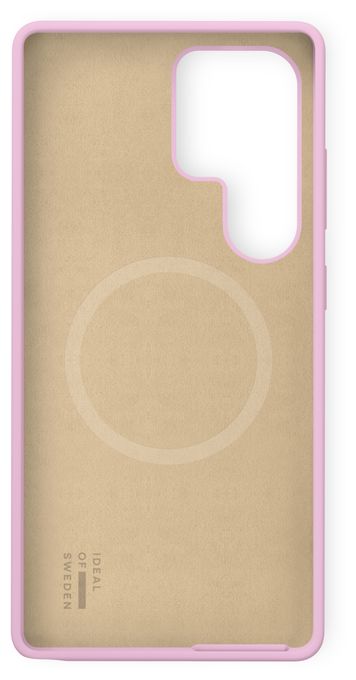 Silicone Case MagSafe für Samsung Galaxy S25 Ultra (Bubblegum Pink) 