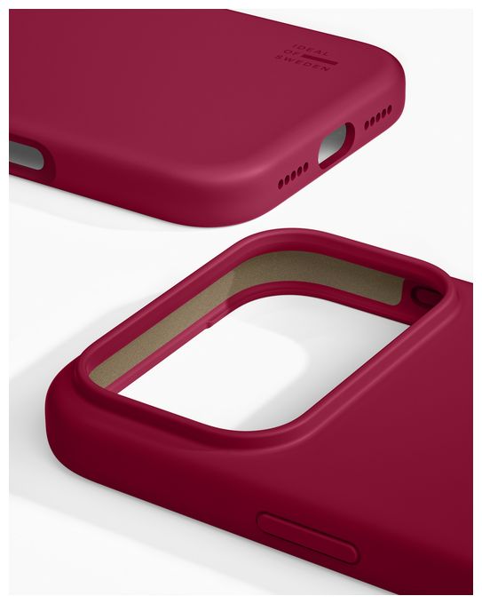 Silicone Case MagSafe Cover für Apple iPhone 17 Pro Max (Cranberry) 