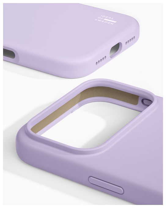 Silicone Case MagSafe Cover für Apple iPhone 17 Pro (Lavender Milk) 