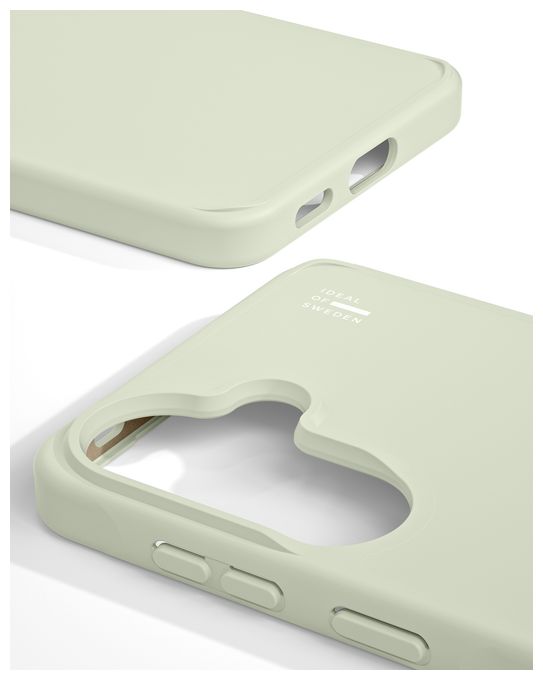 Silicone Case MagSafe für Samsung Galaxy A37 (Sage Green) 