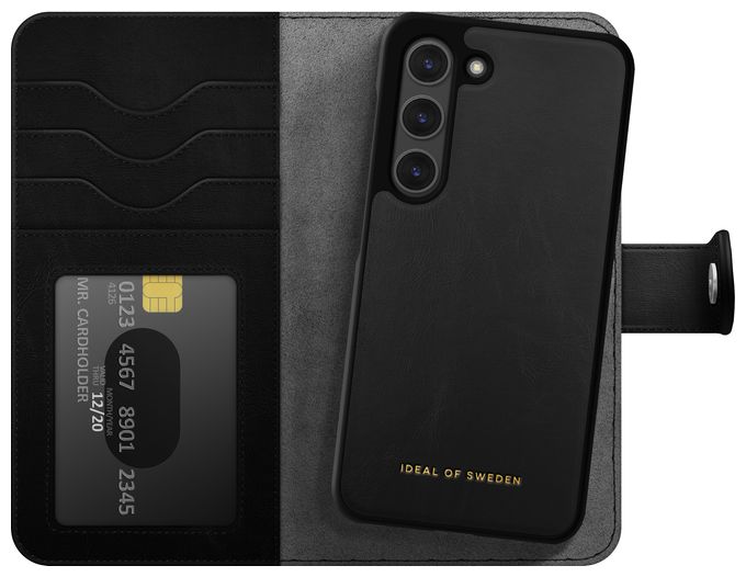 Geldbörsenhülle für Samsung Galaxy S24  IDMWP-S24-01 (Schwarz) 