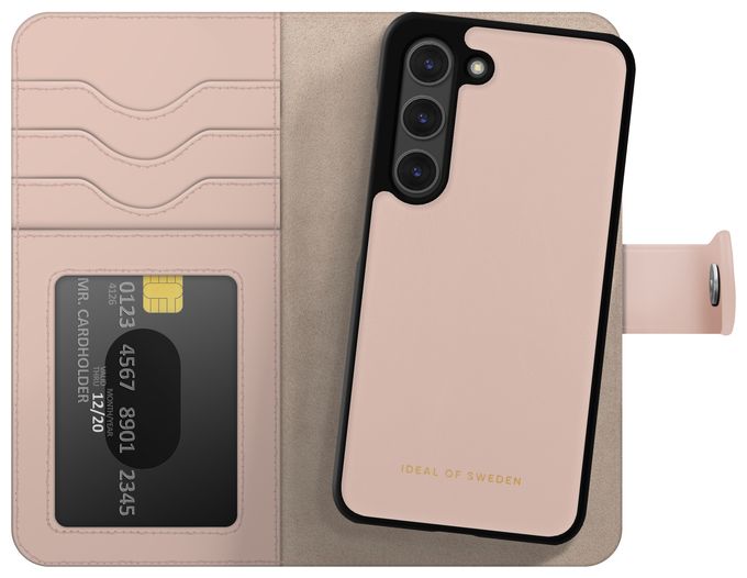 Geldbörsenhülle für Samsung Galaxy S24  IDMWP-S24-51 (Pink) 