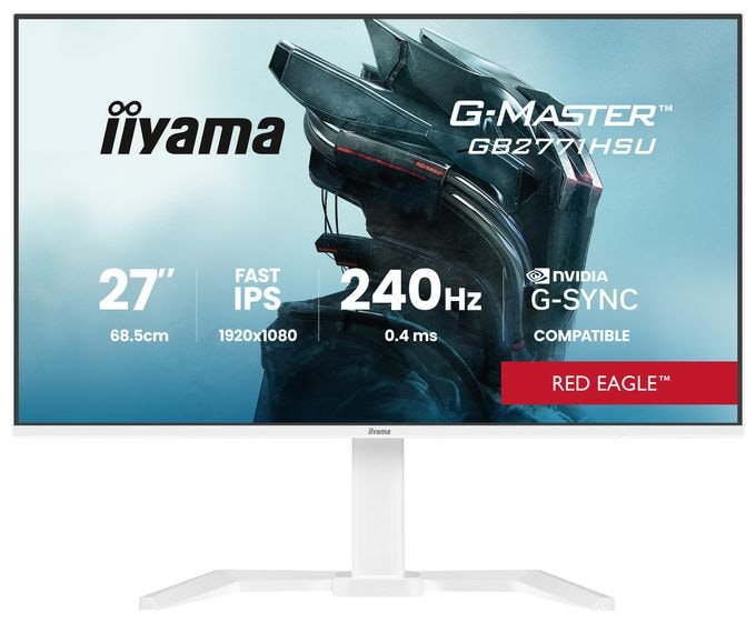 Full HD Monitor 68,6 cm (27 Zoll) 16:9 350 cd/m²  G-Master GB2771HSU-W1 (Weiß) 