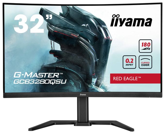 Quad HD Monitor 80 cm (31.5 Zoll) 16:9 0,2 ms 350 cd/m²  G-Master GCB3280QSU-B2 (Schwarz) 